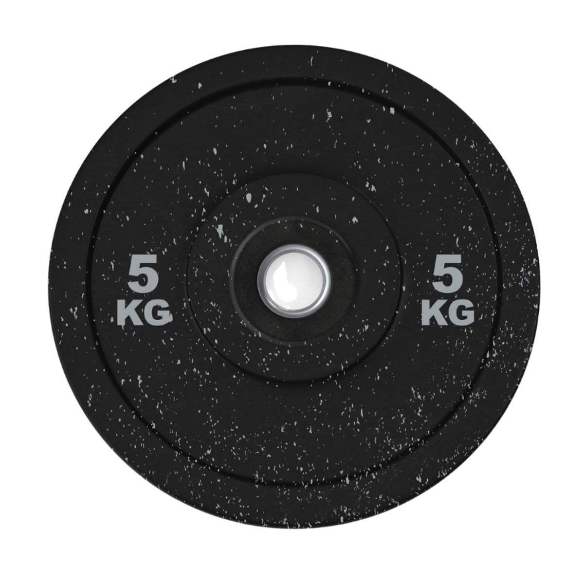 GENERICO - Par de discos olímpicos bumpers CRUMB de 5 kg (Total 10 kg)