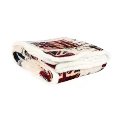 PALERMO - Manta coral Bandera 130x150