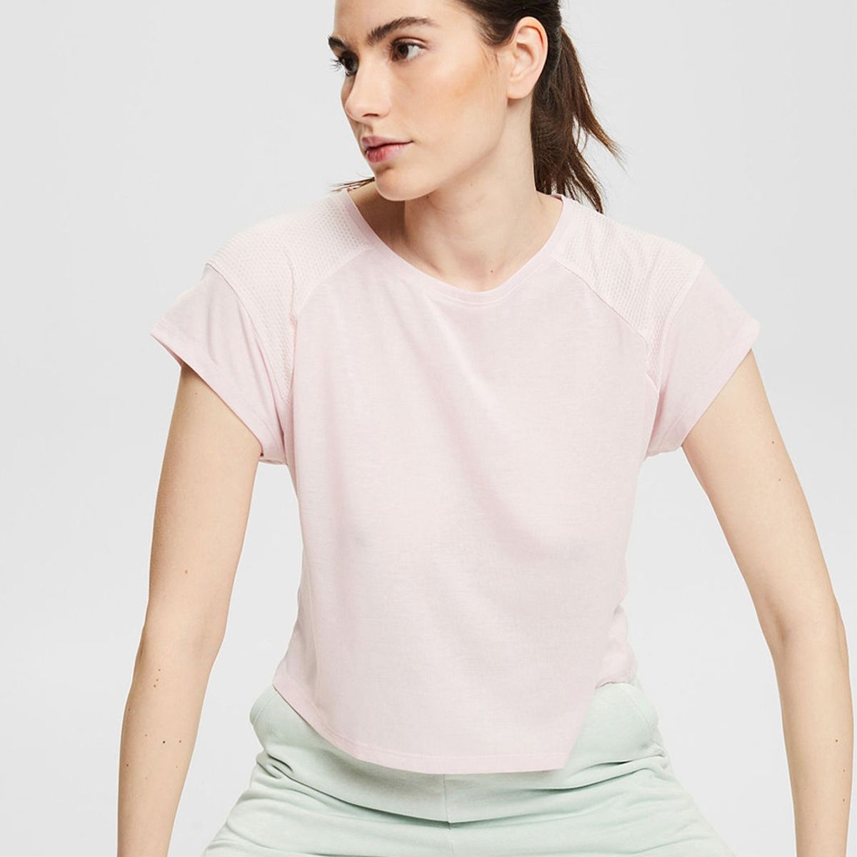 ESPRIT - Polera Con Detalles De Manga Esprit ESPRIT