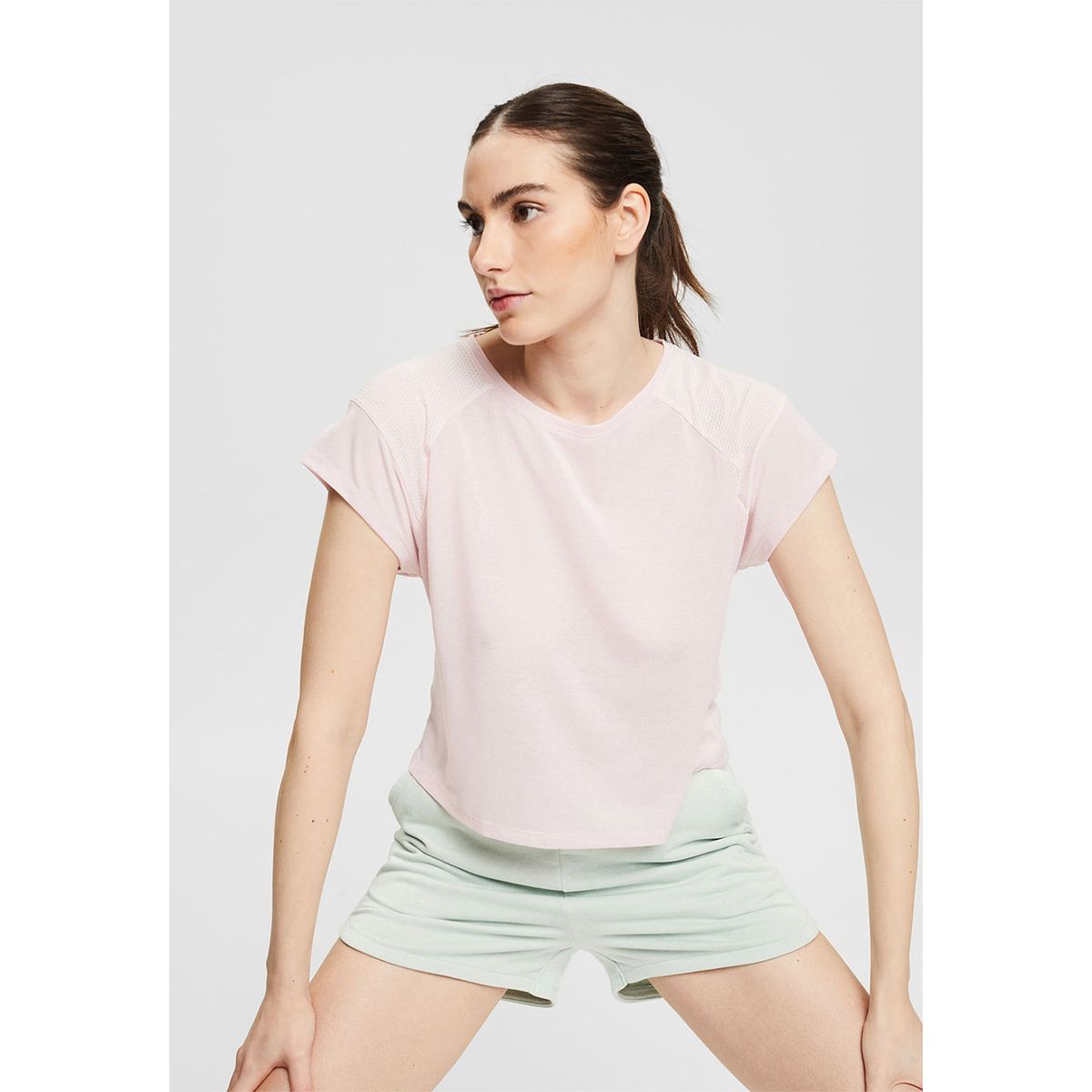 ESPRIT - Polera Con Detalles De Manga Esprit ESPRIT