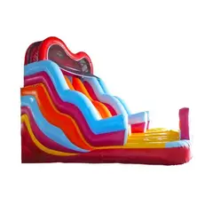 TALBOT - Juego Inflable Tobogán Triple 7x5 Metros