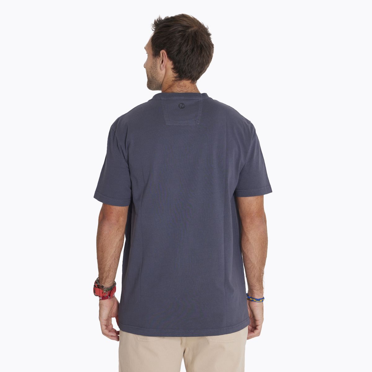 MERRELL - Polera M/C T-Shirt Short Sleeve Azul Hombre MERRELL
