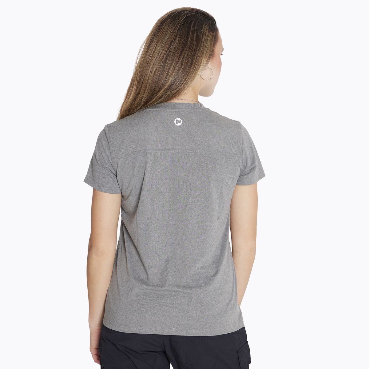 MERRELL - Polera M/C W Sport Tee Negro Mujer MERRELL