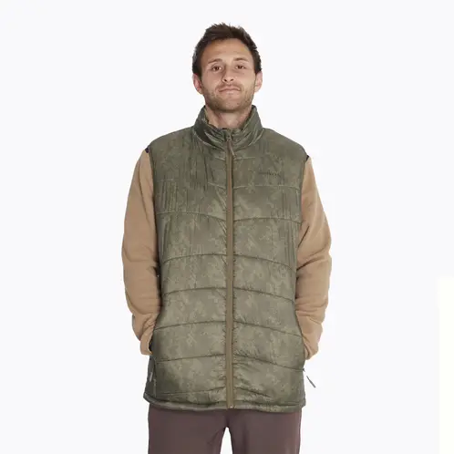 MERRELL - Parka Vest Parka Verde Hombre