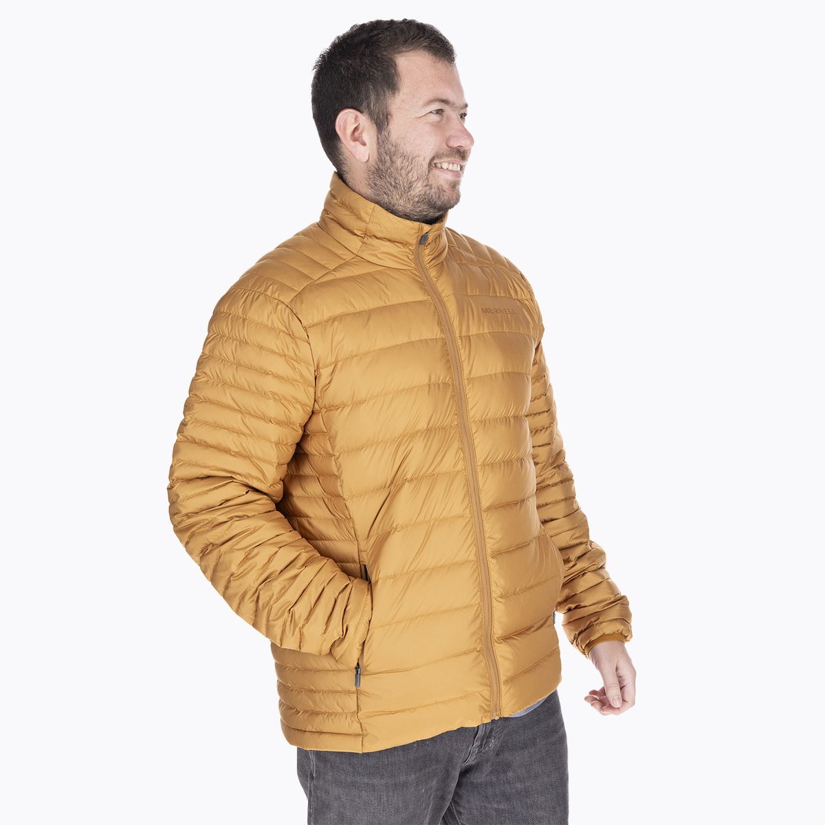 MERRELL - Parka Impermeable Ridgevent Jacket Café Hombre MERRELL