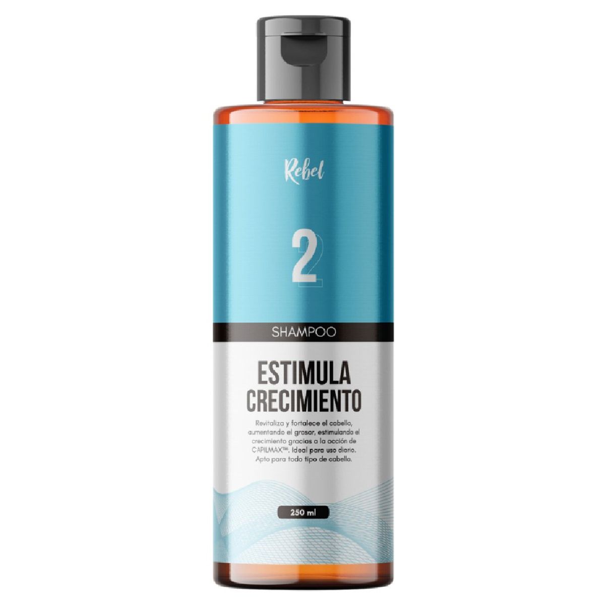 REBEL - Shampoo Estimula el Crecimiento - Paso 2