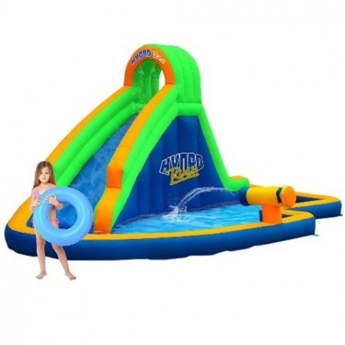HOBBY MARKET - Juego Inflable Acuático Hydrorush