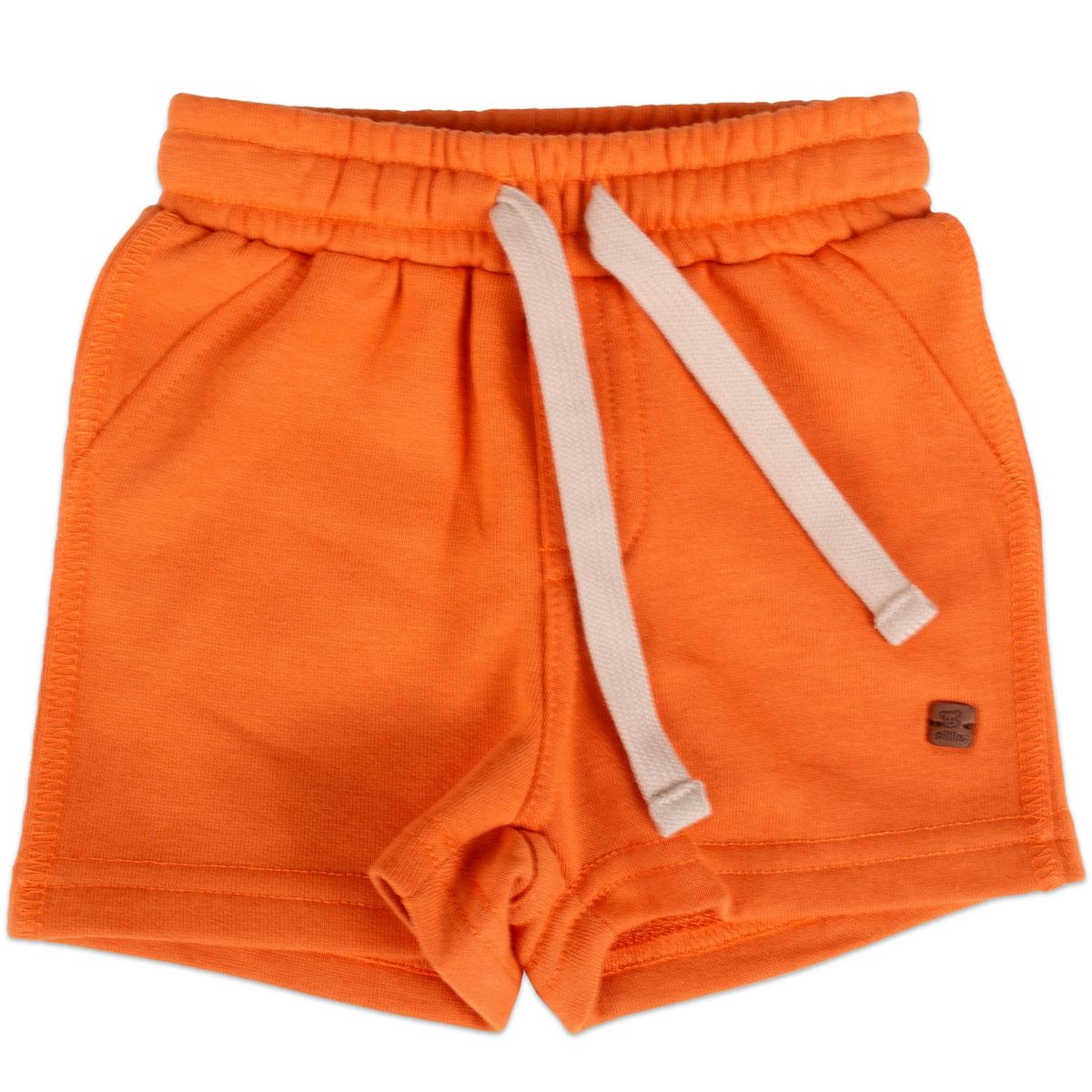 PILLIN - Bermuda Franela Bebe Niño Naranja Pillin PILLIN