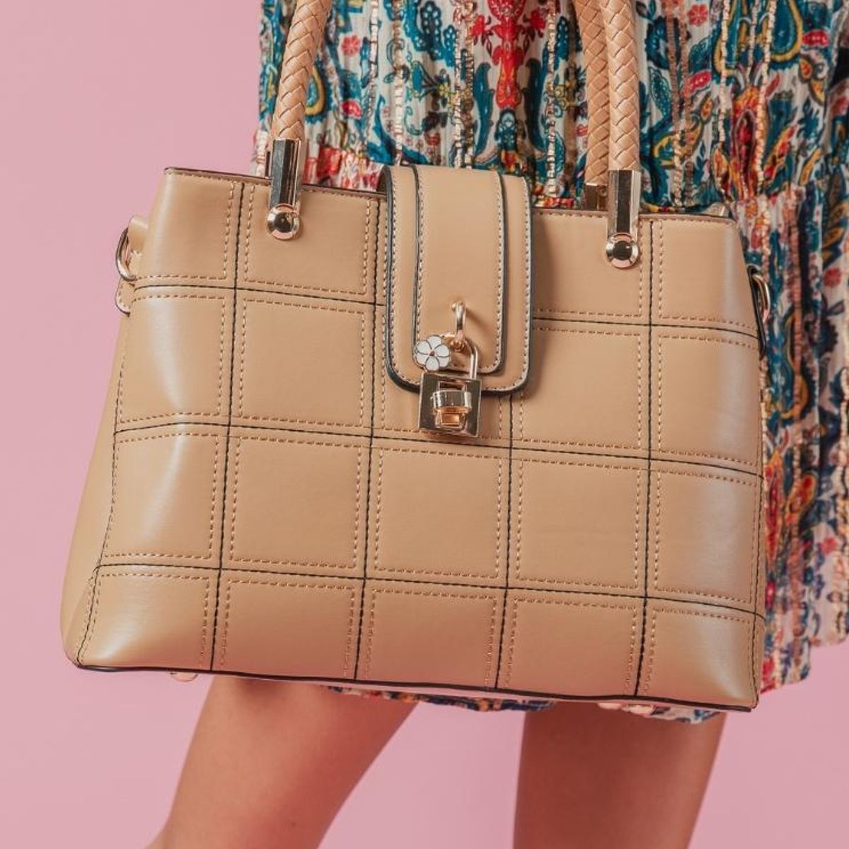 EDA MANZINI - Cartera Nadir Khaki EDA MANZINI