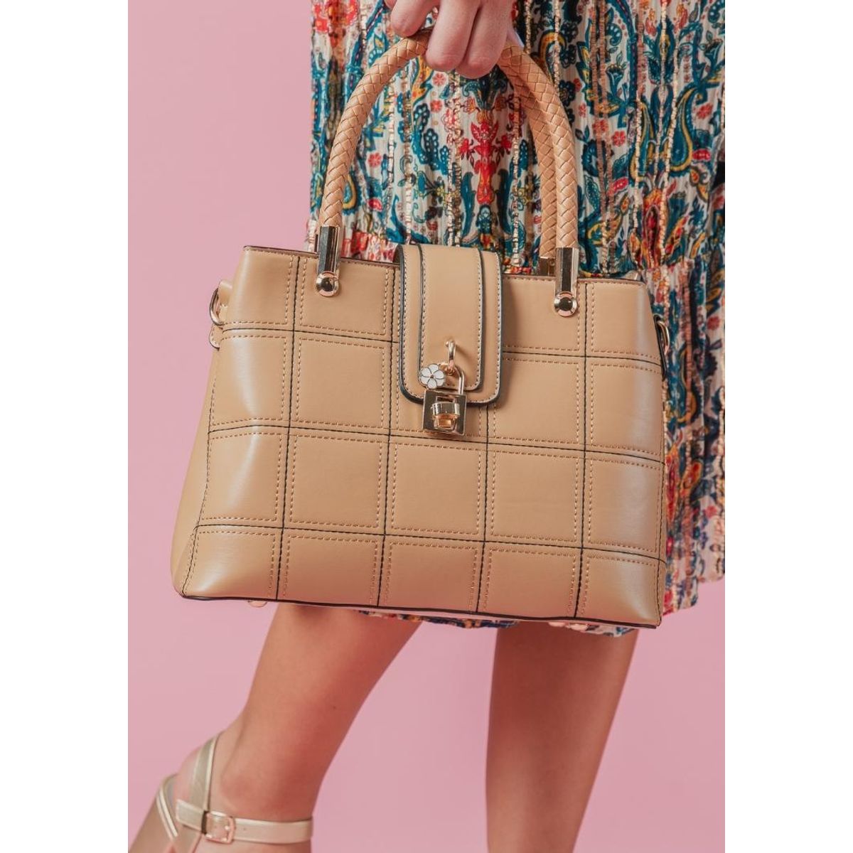 EDA MANZINI - Cartera Nadir Khaki EDA MANZINI