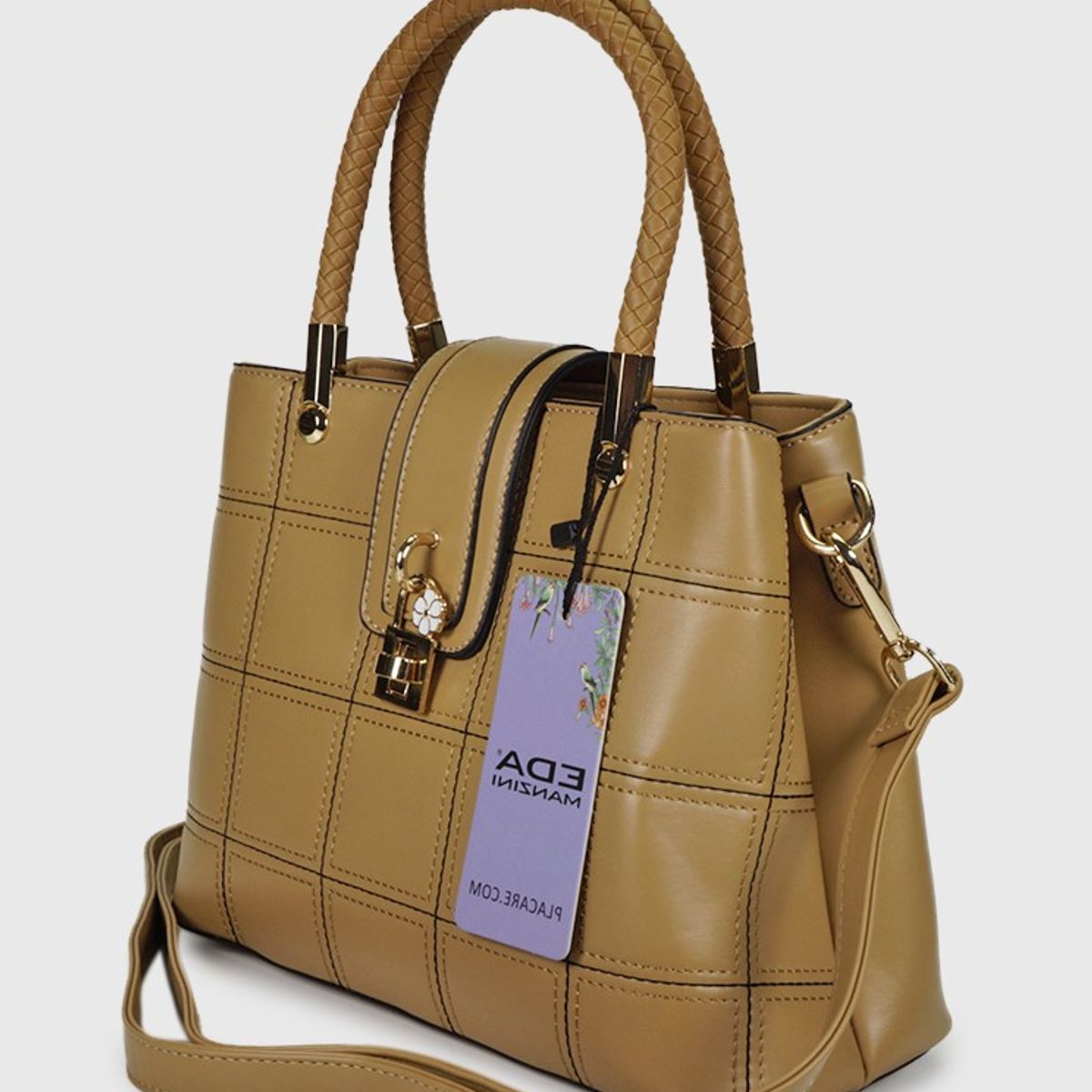 EDA MANZINI - Cartera Nadir Khaki EDA MANZINI