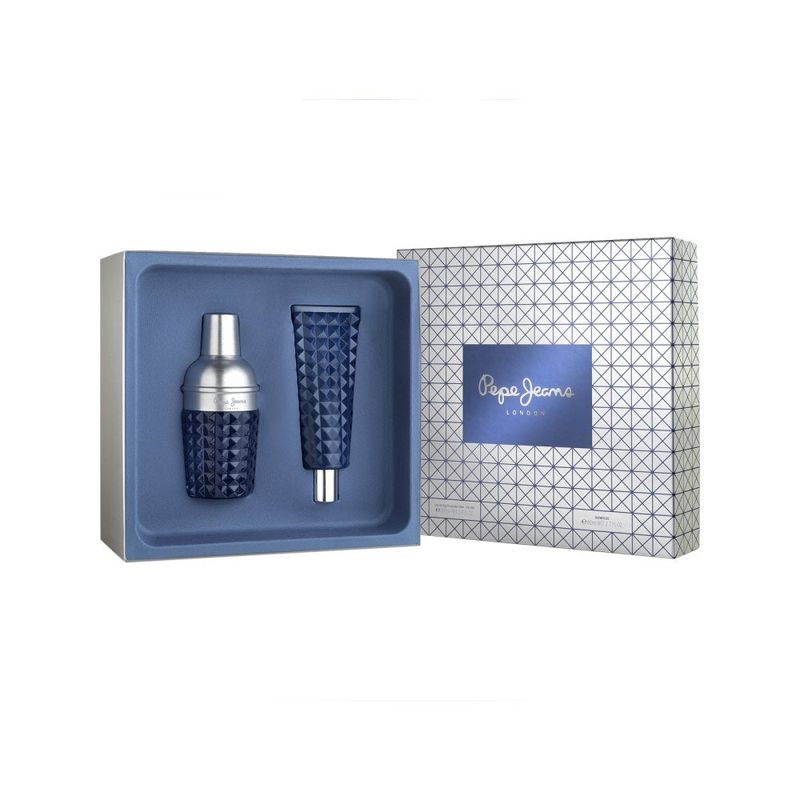PEPE JEANS - Perfume London Pepe Jeans Set de lata EDT 100 Ml + 80 Ml Sg Hombre.