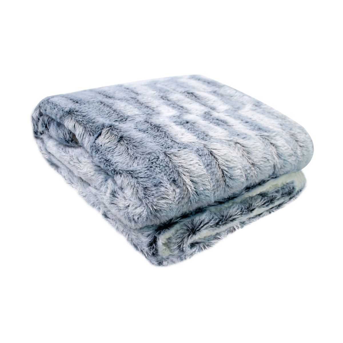 PALERMO - Manta rabbit color gris