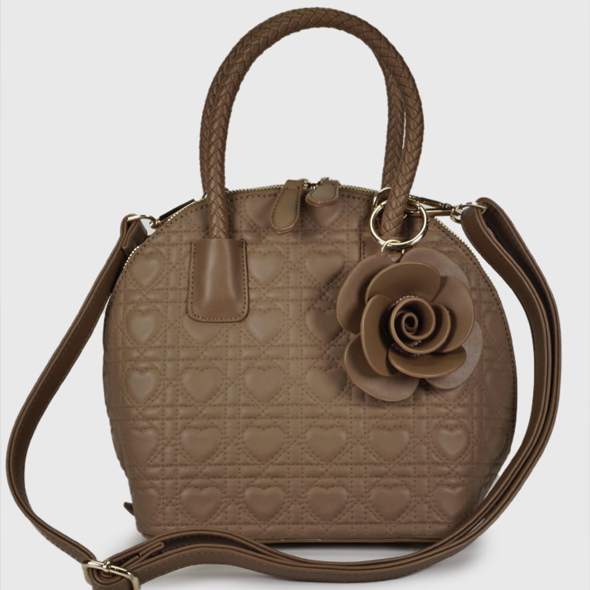 EDA MANZINI - Cartera Ninna Taupe EDA MANZINI