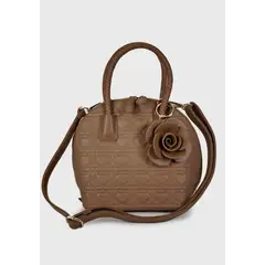EDA MANZINI - Cartera Ninna Taupe
