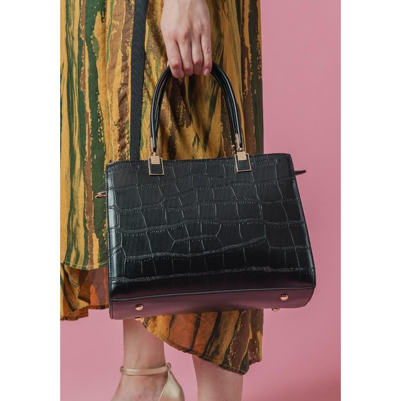 EDA MANZINI - Cartera Syra Negro EDA MANZINI