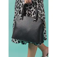 EDA MANZINI - Cartera Silke Negro