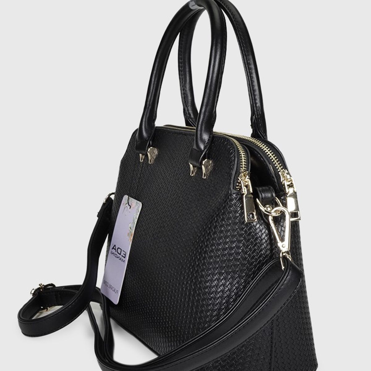 EDA MANZINI - Cartera Silke Negro EDA MANZINI