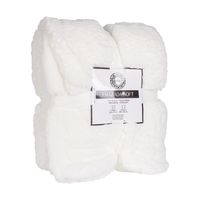 Frazada soft blanco 2.00 plazas