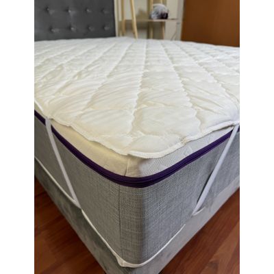 Imagen 2 del producto Cubre Colchon Simple 2 plazas, 150x190 cm