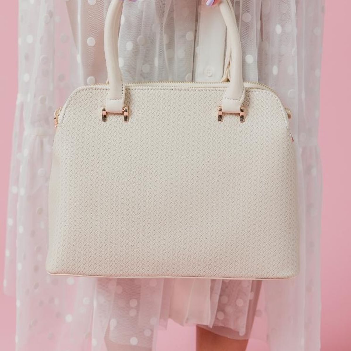 EDA MANZINI - Cartera Silke Beige EDA MANZINI