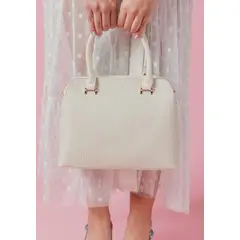 EDA MANZINI - Cartera Silke Beige