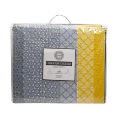 PALERMO - Cobertor cagliari king 260x250 cfunda almohada