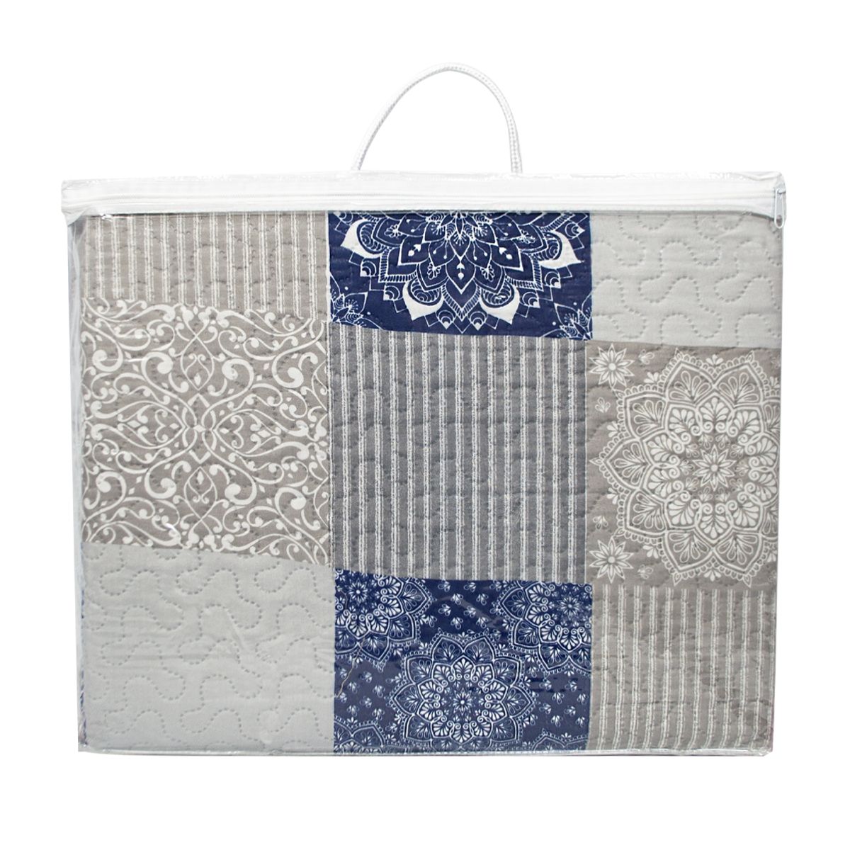 PALERMO - Cobertor sabrina 2 plazas 230x250 c/funda almohada