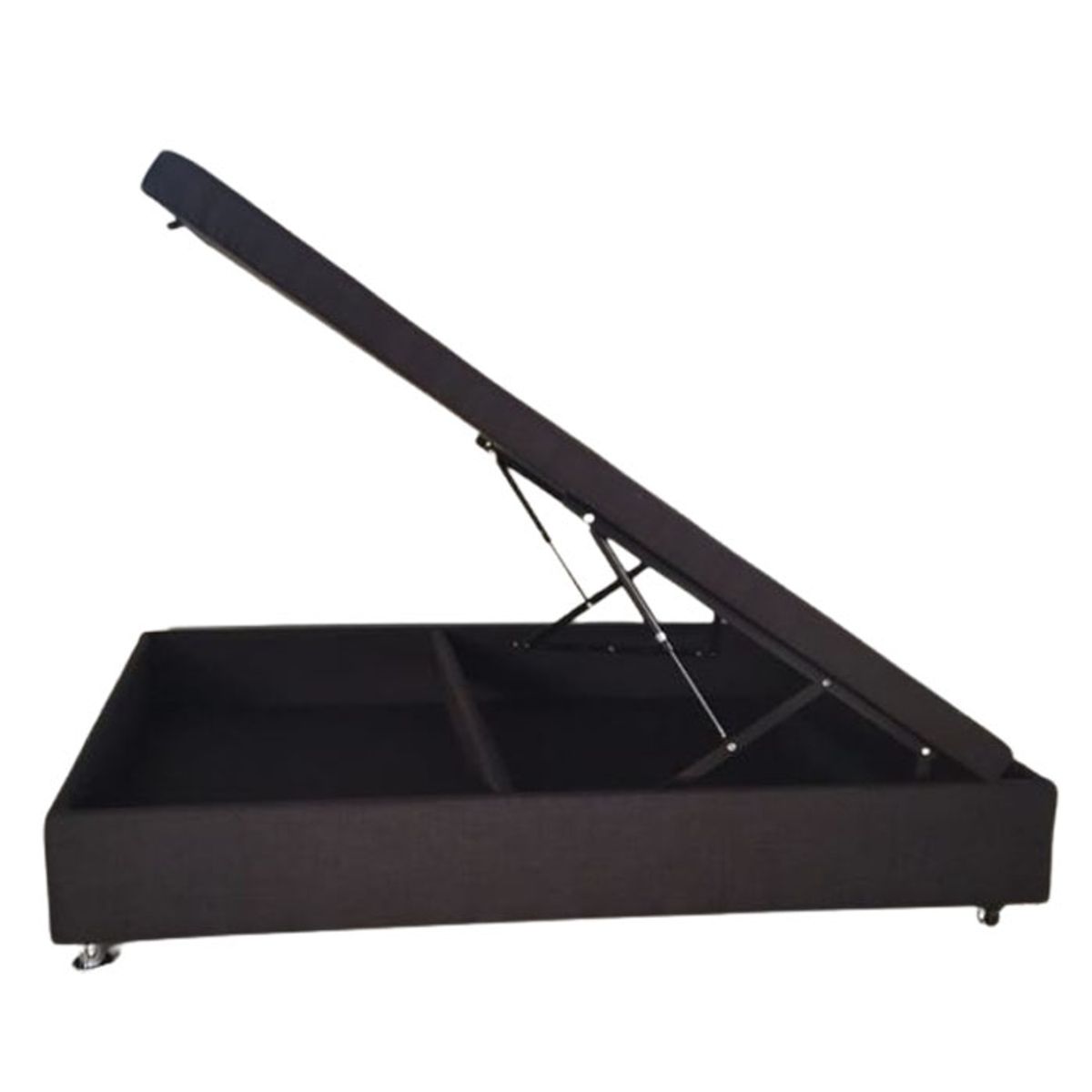 MUEBLERIA LATINA - CAMA 2M ABATIBLE BAUL FUNCIONAL LINO MARENGO 2 PLAZAS