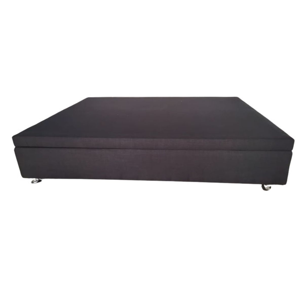 MUEBLERIA LATINA - CAMA 2M ABATIBLE BAUL FUNCIONAL LINO MARENGO 2 PLAZAS