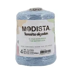 MODISTA - Hilo Algodón Teresita 600gr para tejer Crochet Palillo 900