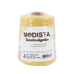 MODISTA - Hilo Algodón Teresita 600gr para tejer Crochet Palillo 450