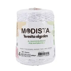 MODISTA - Hilo Algodón Teresita 600gr para tejer Crochet Palillo 200