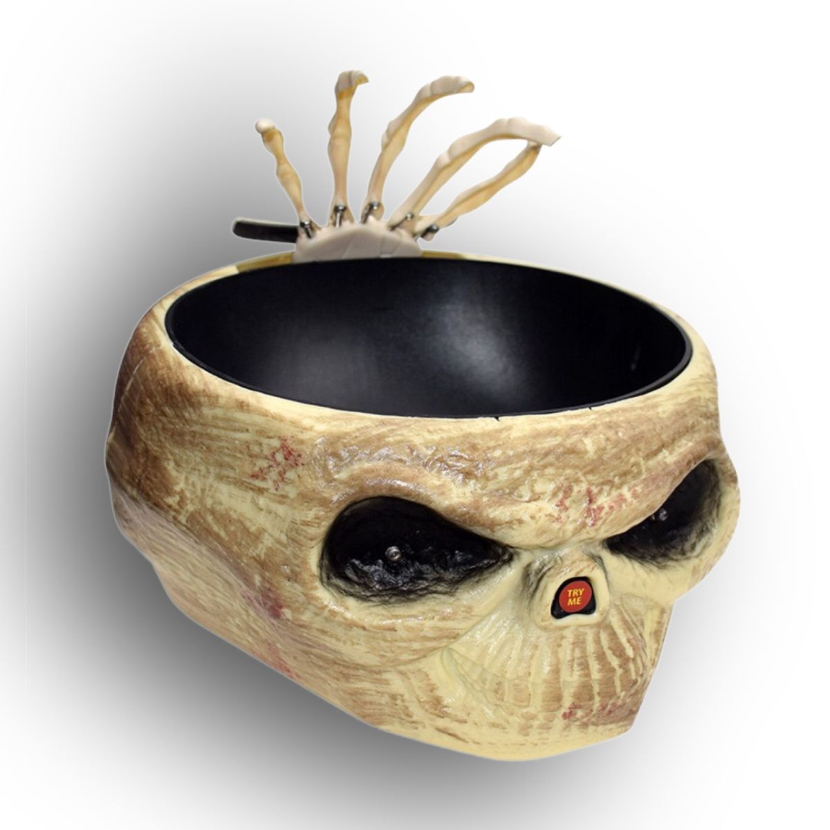 HALLOWEEN - BOWL DE DULCES CALAVERA DORADA ANIMADO