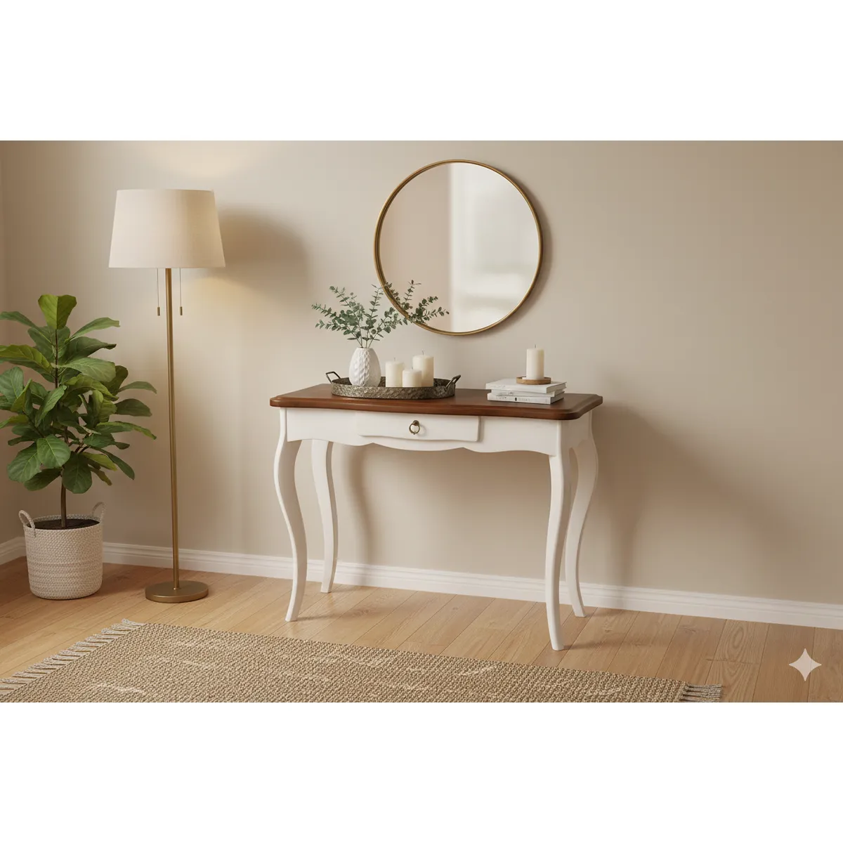 MUEBLES NATIVA - Arrimo Normando Cubierta Miel