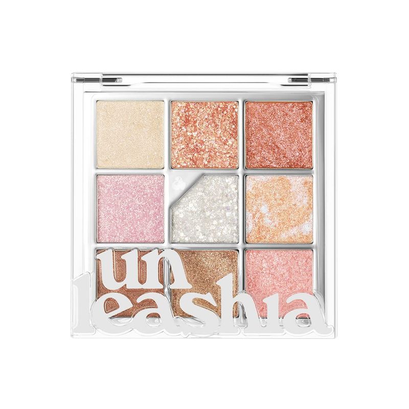 UNLEASHIA - Paleta de sombras glitter All of Glitter Unleashia