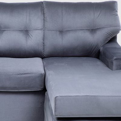 Imagen 2 del producto SECCIONAL ITALIA REVERSIBLE FELPA GRIS