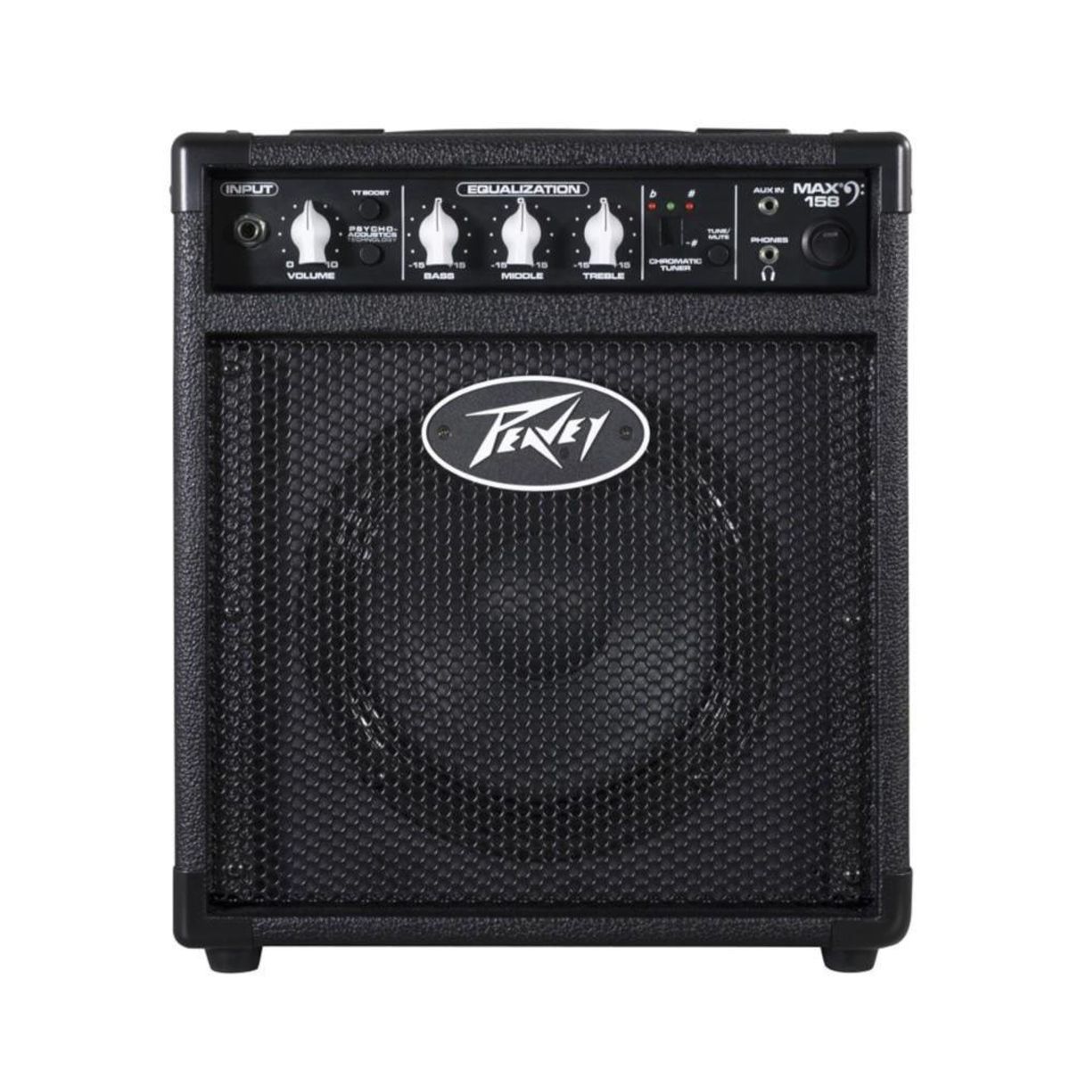 PEAVEY - Amplificador de Bajo 20W Peavey MAX 158 - Negro