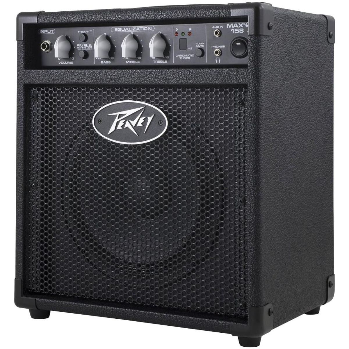 PEAVEY - Amplificador de Bajo 20W Peavey MAX 158 - Negro