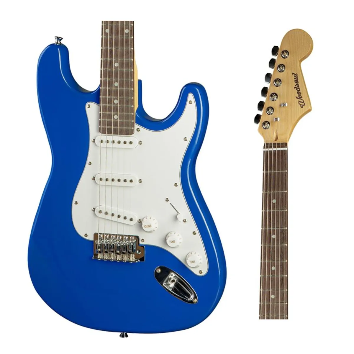 WOODSTOCK - Guitarra Electrica Woodstock WLG1 BL