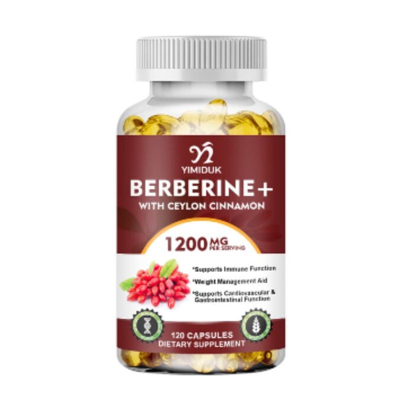 GENERICO - Berberina  1200mg, 120 cápsulas, con canela de Ceilán