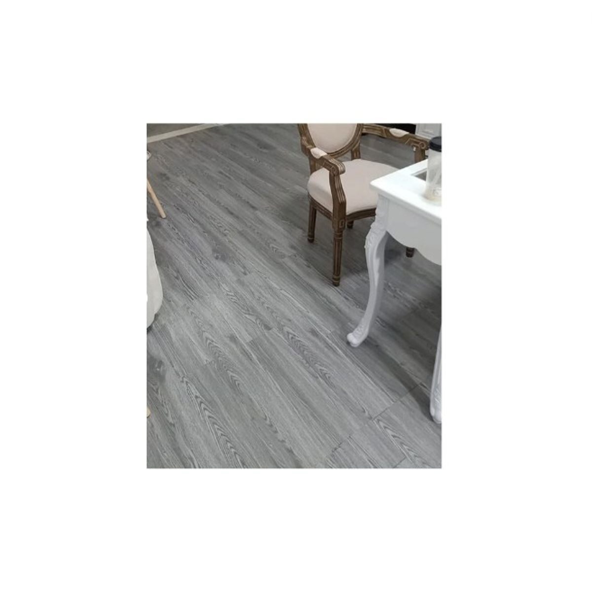 GENERICO - Piso Vinílico Autoadhesivo 5m2 Caja 36 Piezas Antideslizante GRIS