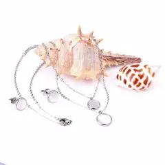 GENERICO - Set Collar y Aros de Acero - Nacari Steel