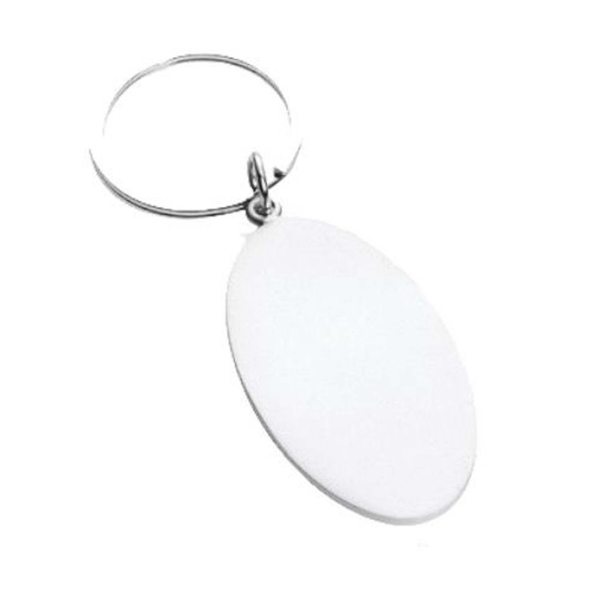 GENERICO - Llavero Metalico Diseños Ovalado