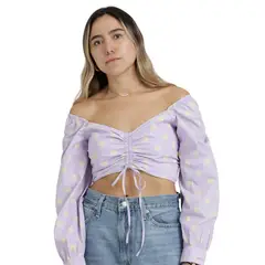 LEVIS - Blusa Mujer Diana Morado