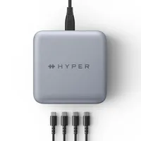Hub USB-C de energía HyperDrive Thunderbolt 4 Gris