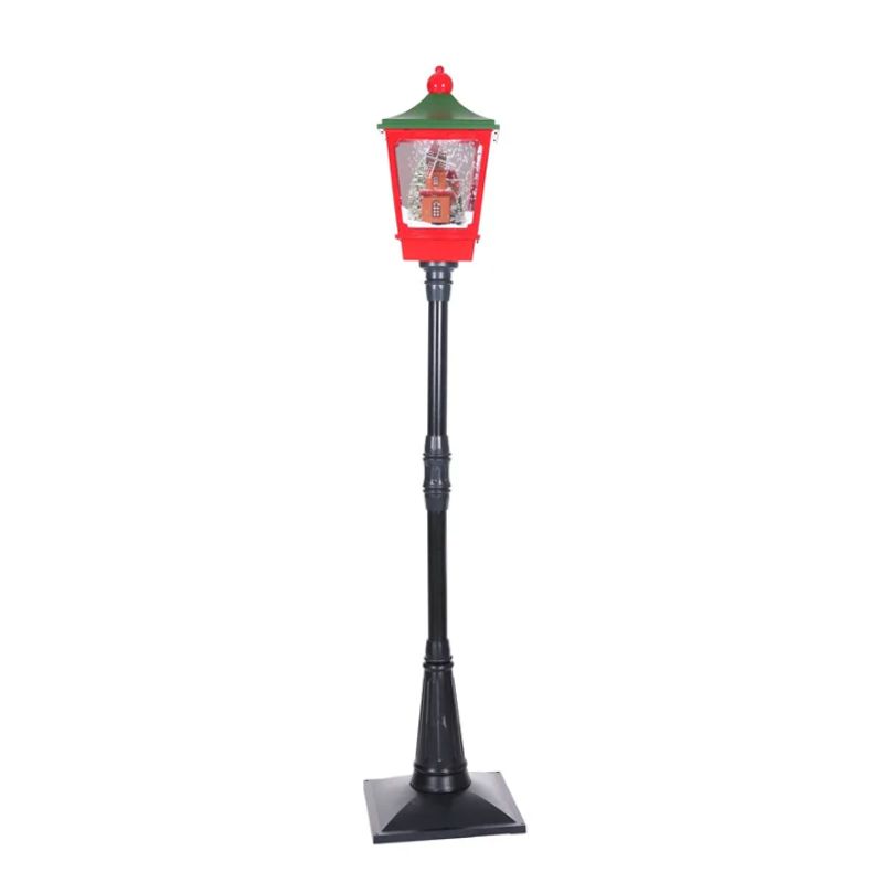 ARTIHOGAR - Faro de Navidad 190 cm Nieve y Música