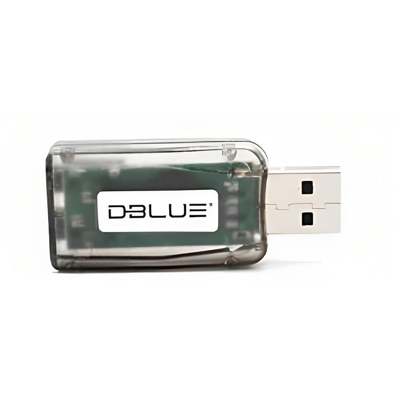DBLUE - TARJETA DE SONIDO DBLUE CON CONEXION USB BLACK