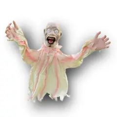 HALLOWEEN - FANTASMA ANIMADO ROPA BLANCA