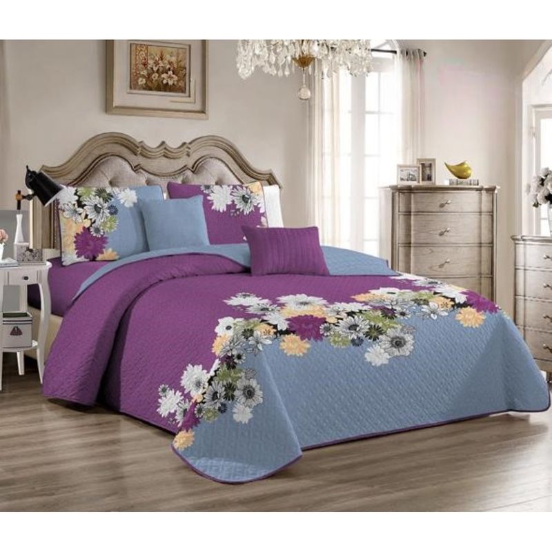 GENERICO - Cubrecama Quilt De Verano 1.5 Plaza